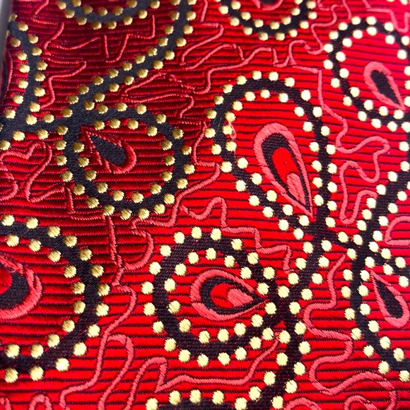Robert Talbott SEVEN FOLD Tie- Red - Picture 2 of 9